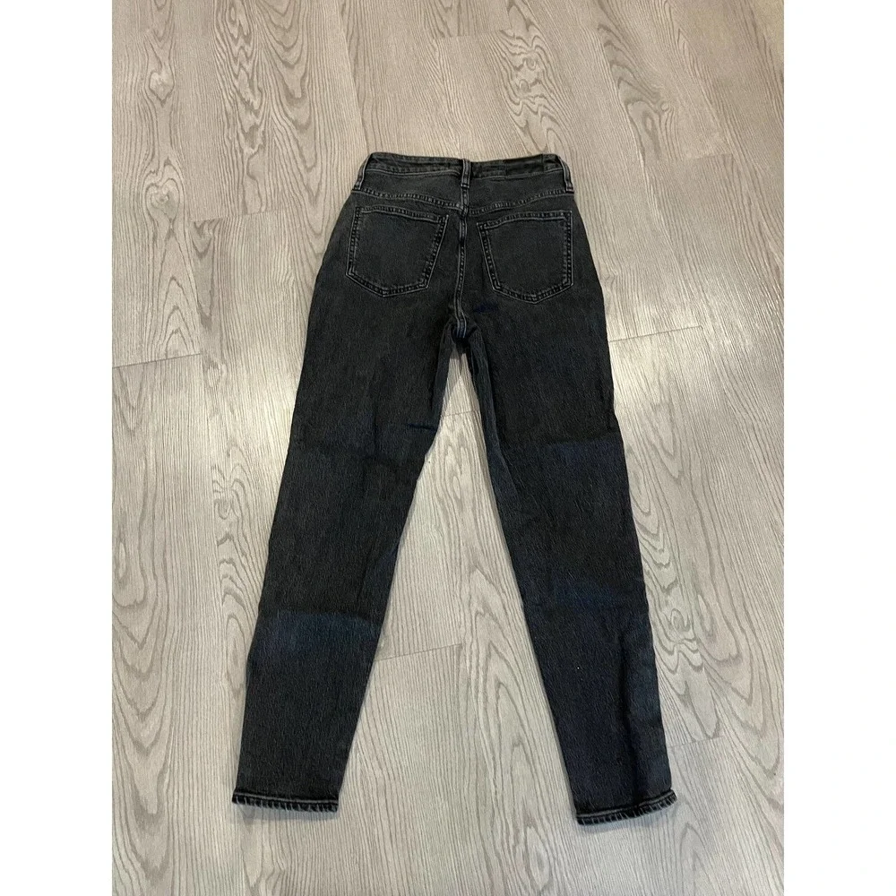 Madewell The Curvy Perfect Vintage Jean in Lunar Wash womens size 25 - Picture 8 of 10